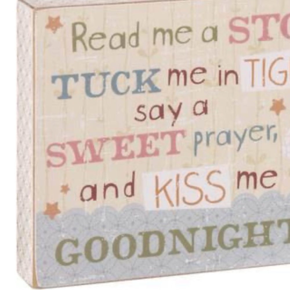 Praying Lamb Box Sign - Picture 10 of 11